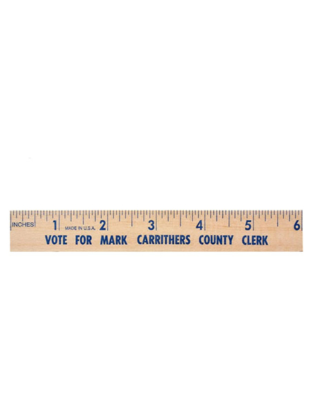 6 inch Natural Wooden Ruler