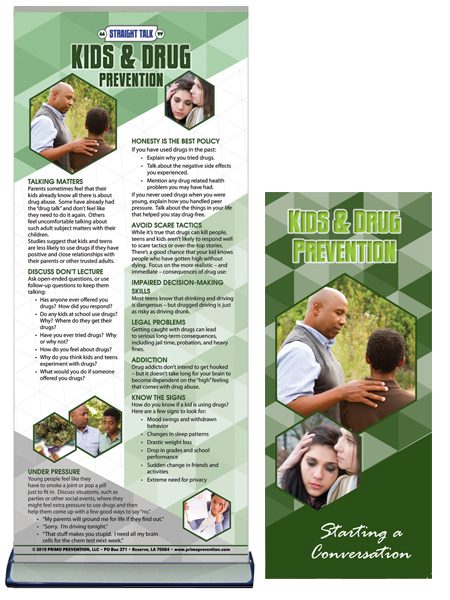 Starting a Conversation: Kids & Drugs Retractable Banner Package
