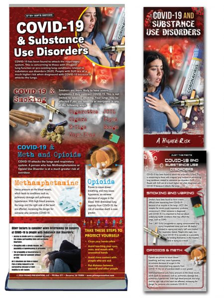 COVID-19 & Substance Use Disorders COMPLETE Retractable Banner Package
