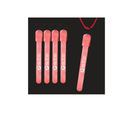 I Have the Power to Be Drug Free 4 inch Glow Stick