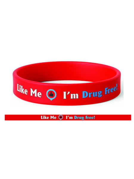 Wristband- Like Me Drug Free