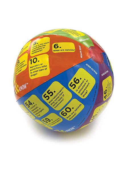 Drugs and Alcohol Throw & Know™ Activity Ball