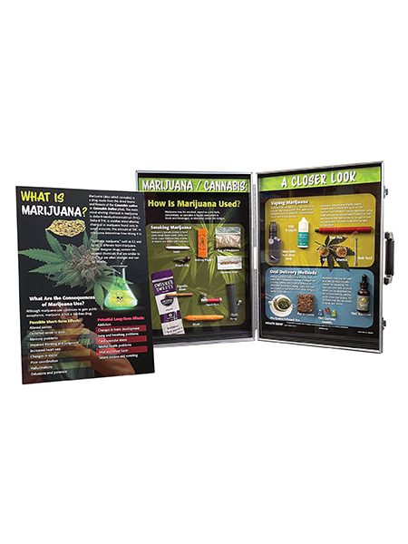 Marijuana / Cannabis: A Closer Look 3-D Display