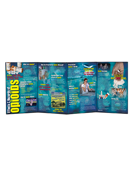 Effects & Hazards of Opioids Folding Display (4 Panel)