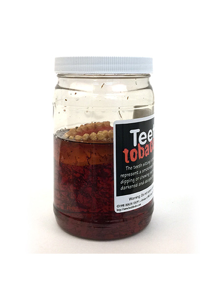 Teeth In Tobacco Juice